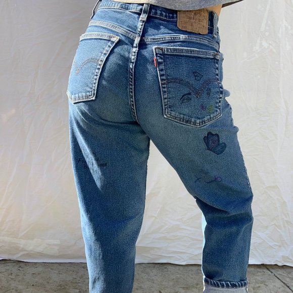 vintage levis 550 jeans
